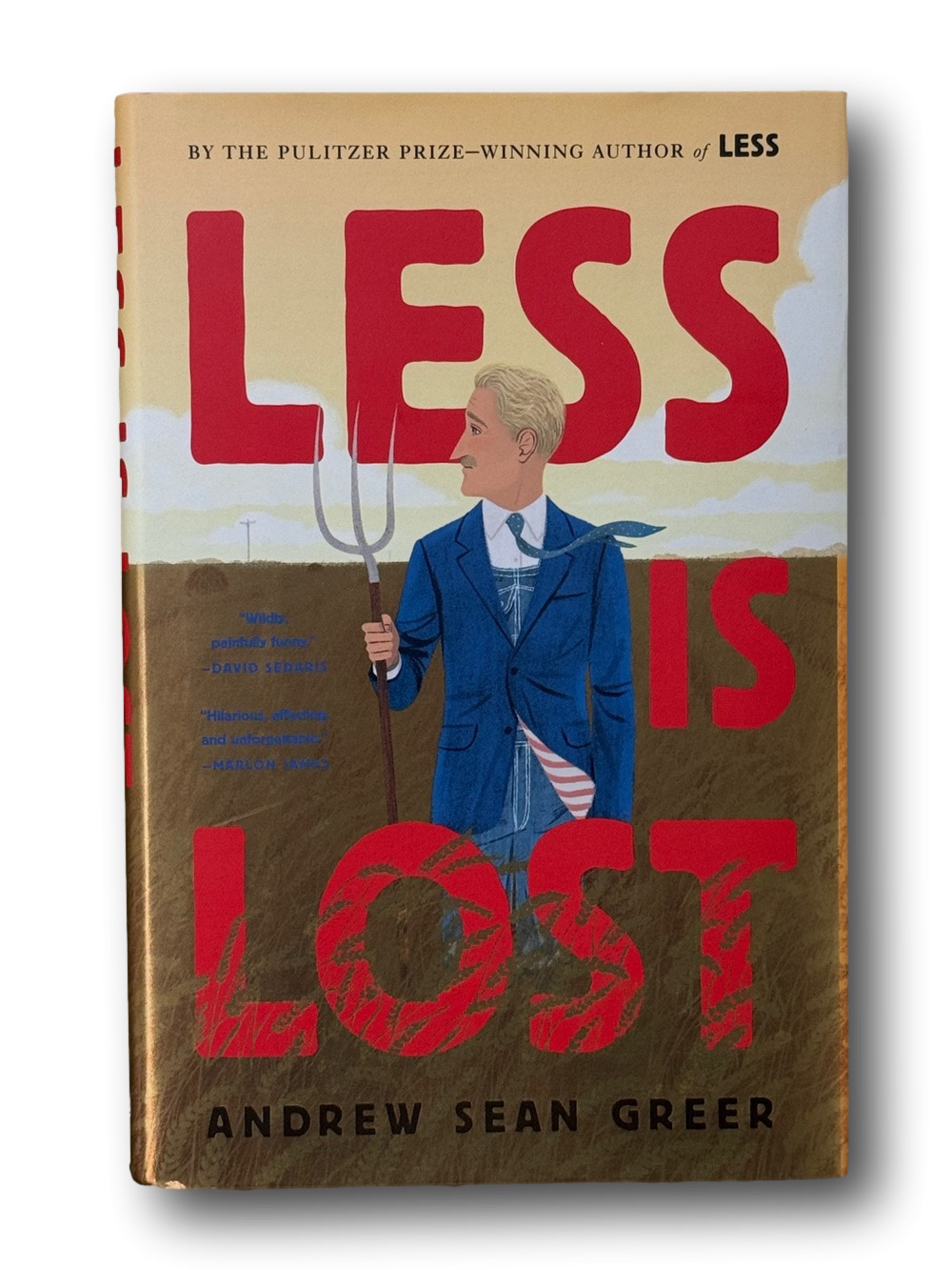 Less Is Lost book by Andrew Sean Greer - NWT